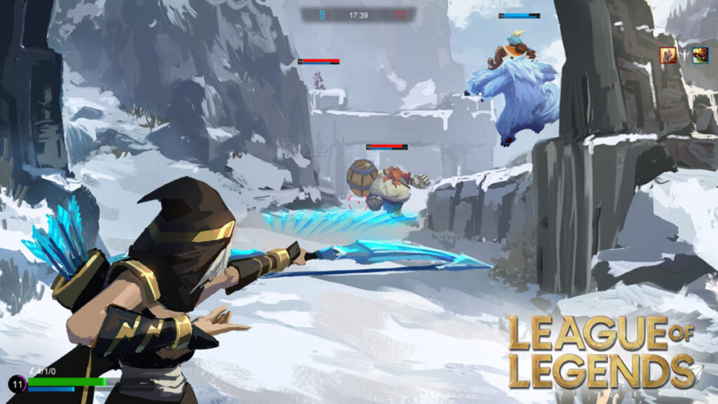 League of Legends MMO example
